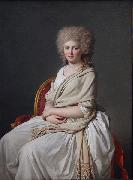 Jacques-Louis  David Countess of Sorcy France oil painting artist
